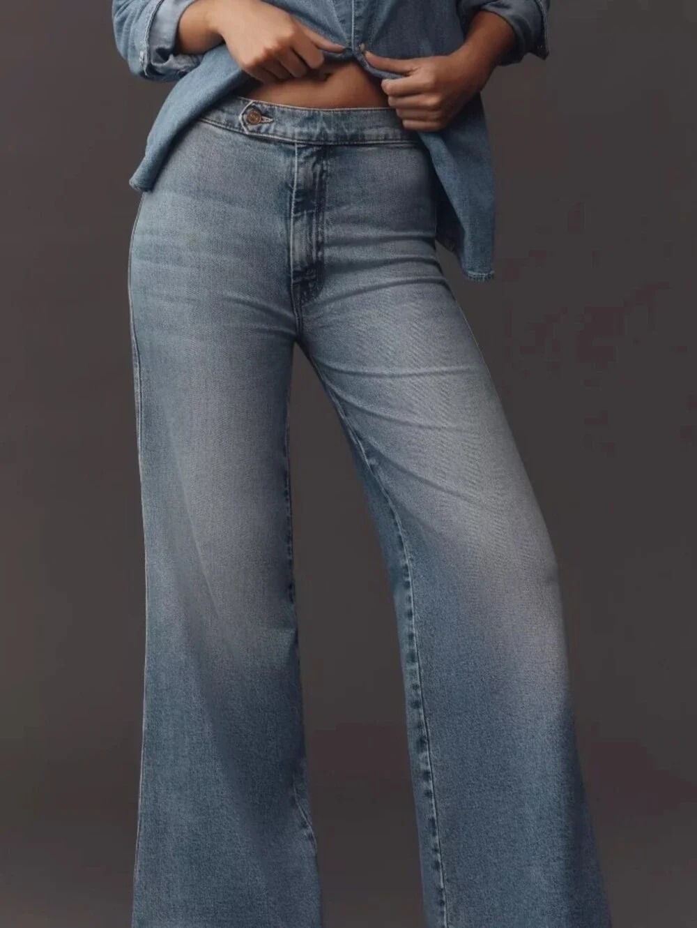 MOTHER The Tab Roller Skimp High-Rise Flare Jeans - Size - 30 - New with Tags
